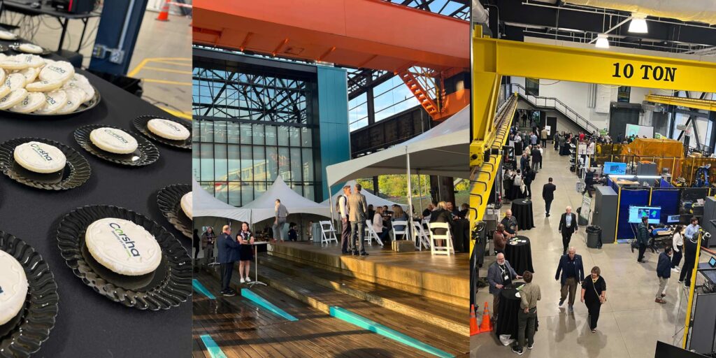 The ARM Institute hosted member receptions and technology demonstrations at its Mill 19 headquarters.