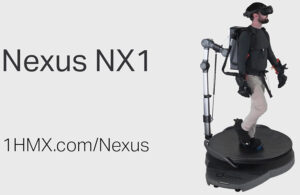 The Nexus NX1 full-body system for teleoperation and AI robot training from 1HMX.