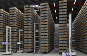 Vanderlande and Hai Robotics have collaborated on bringing these high-lift mobile robots to North America.