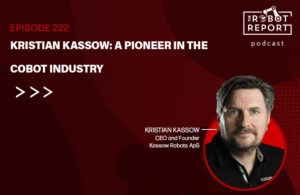 headshot of kristian kassow and the podcast logo.